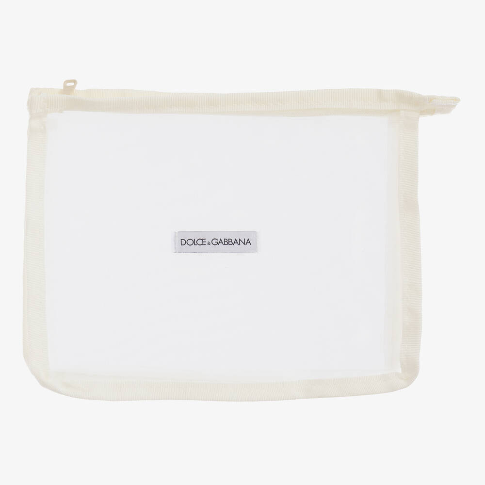 Dolce & Gabbana-Teen Girls Yellow Carretto Print Swimsuit | Childrensalon Outlet