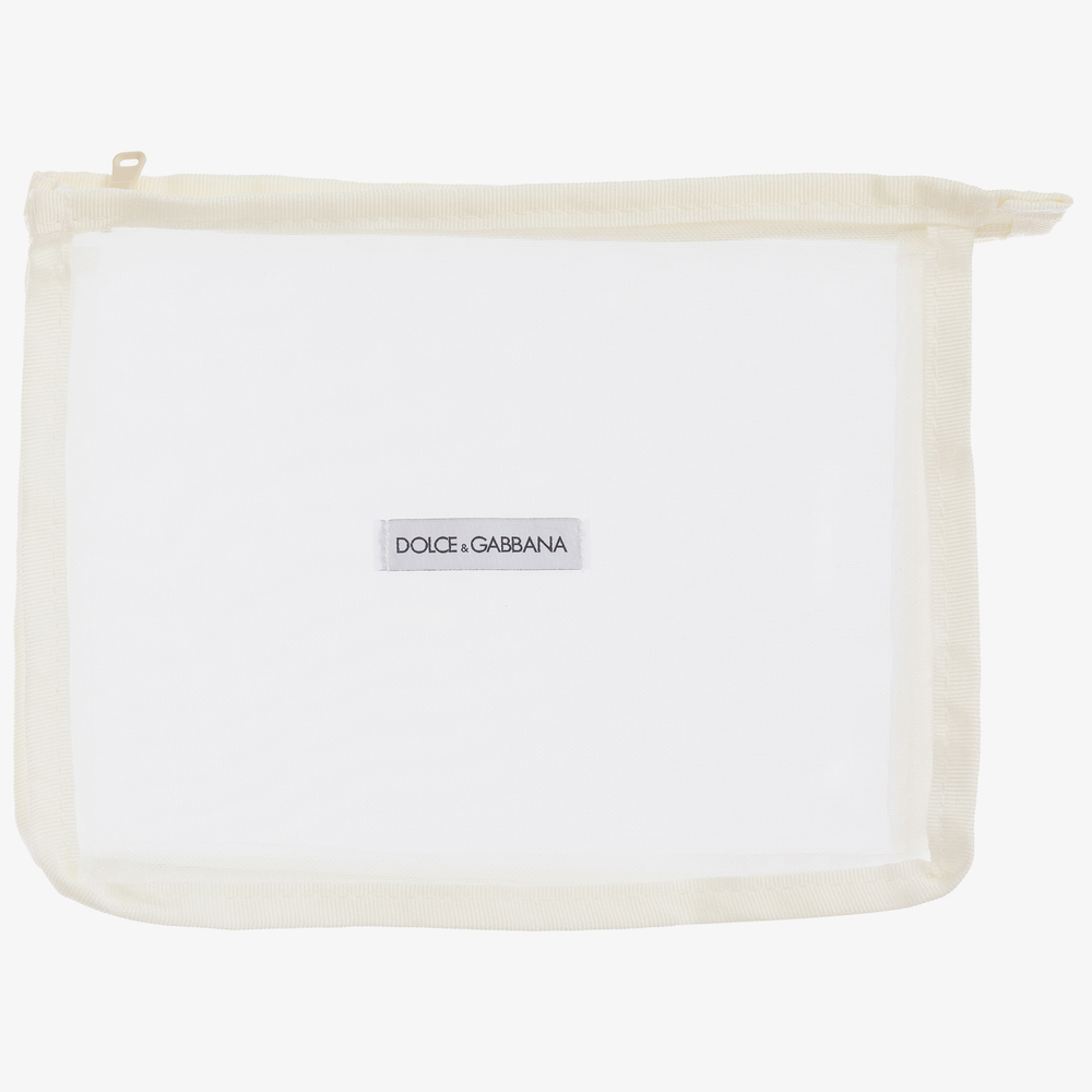 Dolce & Gabbana-Teen Orange Gerbera Swimsuit | Childrensalon Outlet