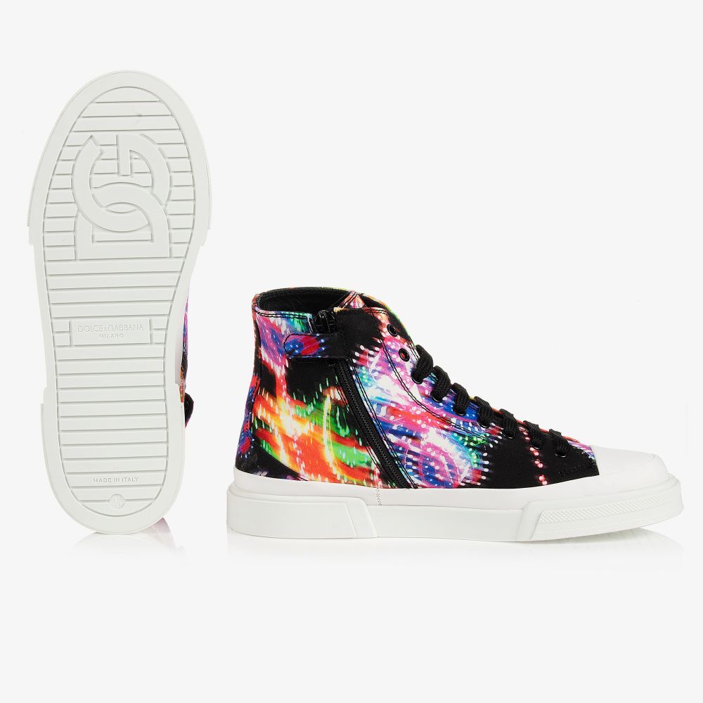 Dolce & Gabbana-Высокие кроссовки Portofino для подростков | Childrensalon Outlet