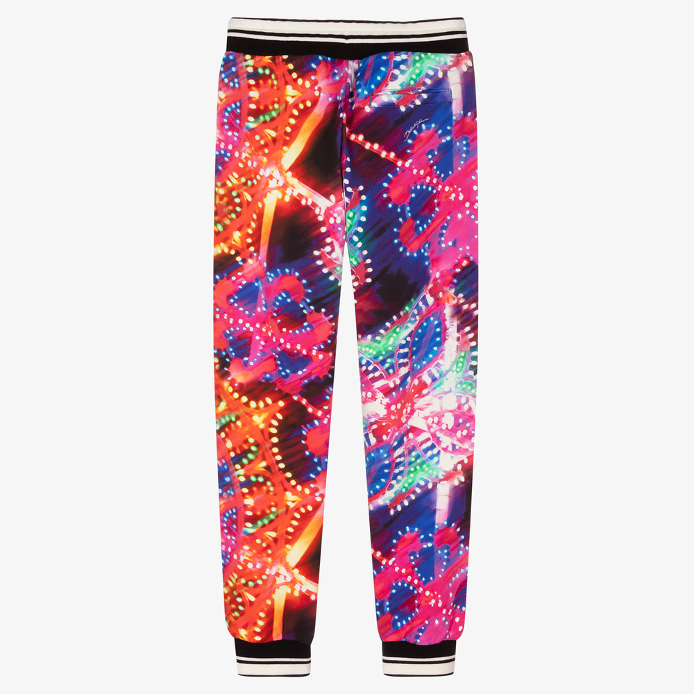 Dolce & Gabbana-Teen Red Illumination Joggers | Childrensalon Outlet