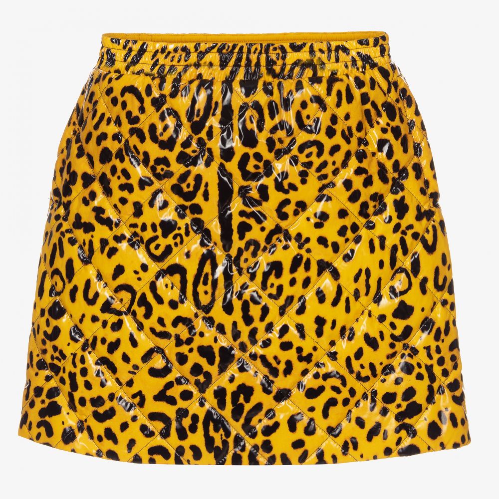 Dolce & Gabbana - Teen Yellow Quilted Skirt | Childrensalon
