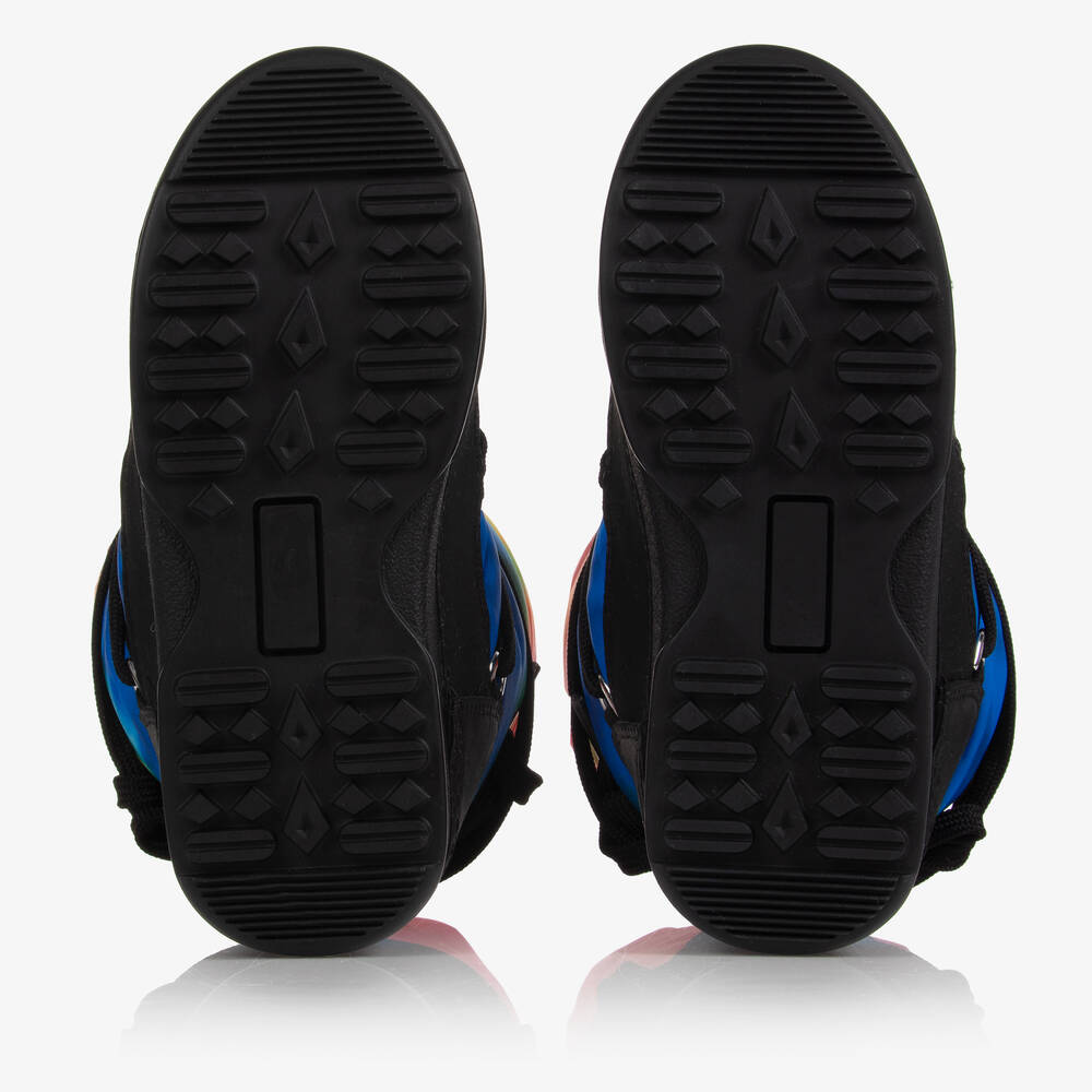 Dolce & Gabbana-Нейлоновые боты с эффектом тай-дай | Childrensalon Outlet