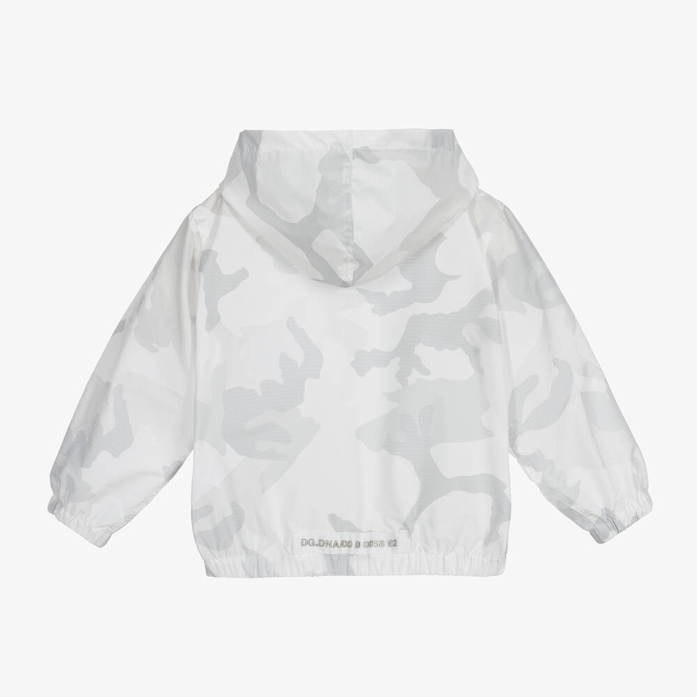 White camo rain jacket sale