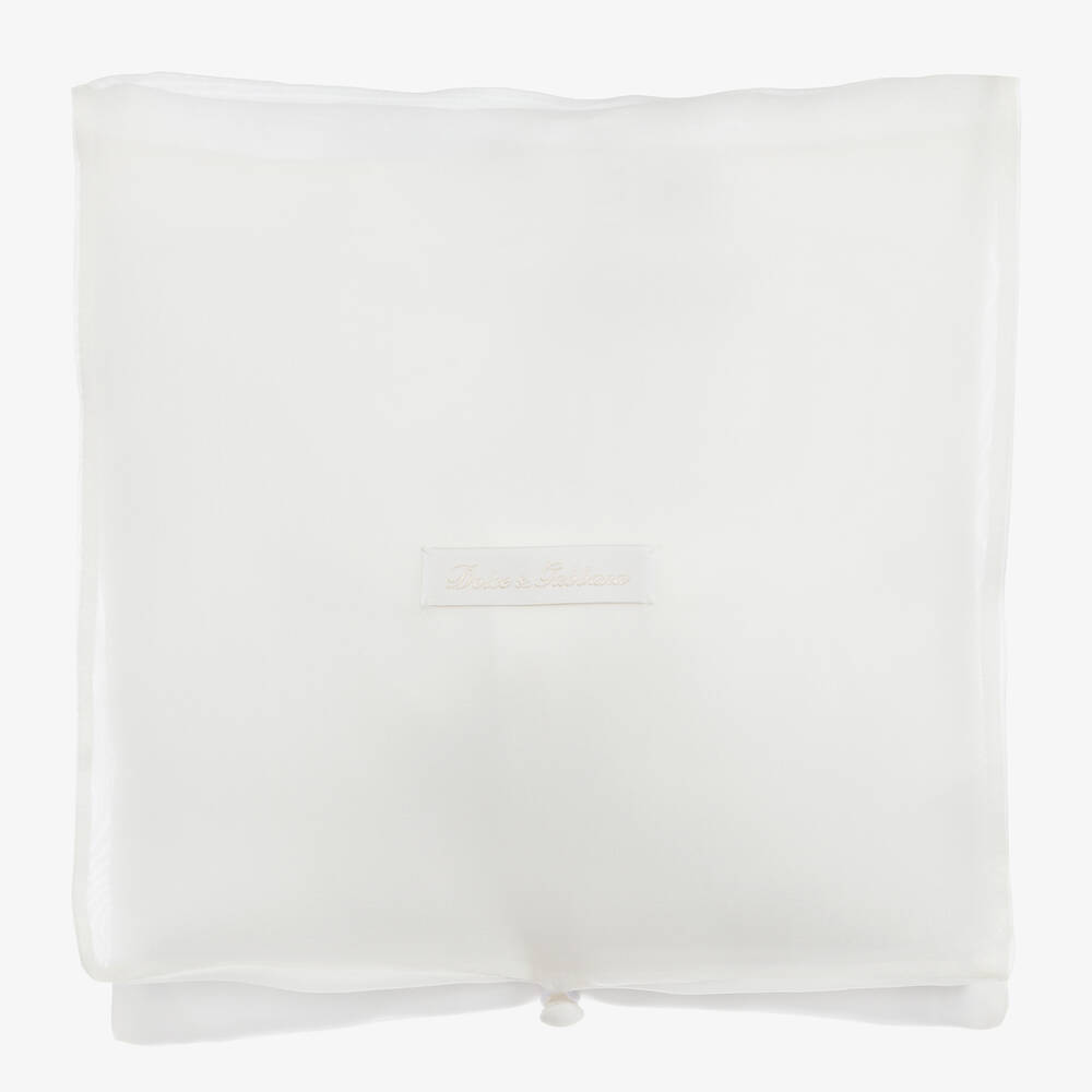 Dolce & Gabbana-White Cotton Baby Bodysuit | Childrensalon Outlet