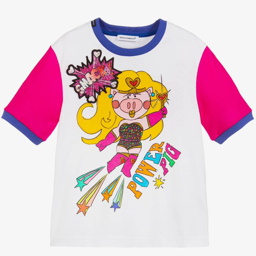 Dolce gabbana pig clearance t shirt