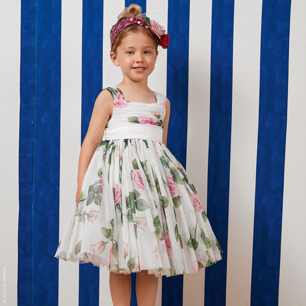 Dolce gabbana children's best sale dress