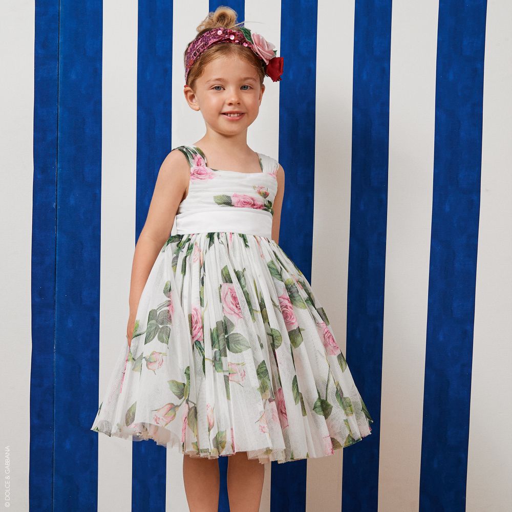 dolce gabbana kids dress