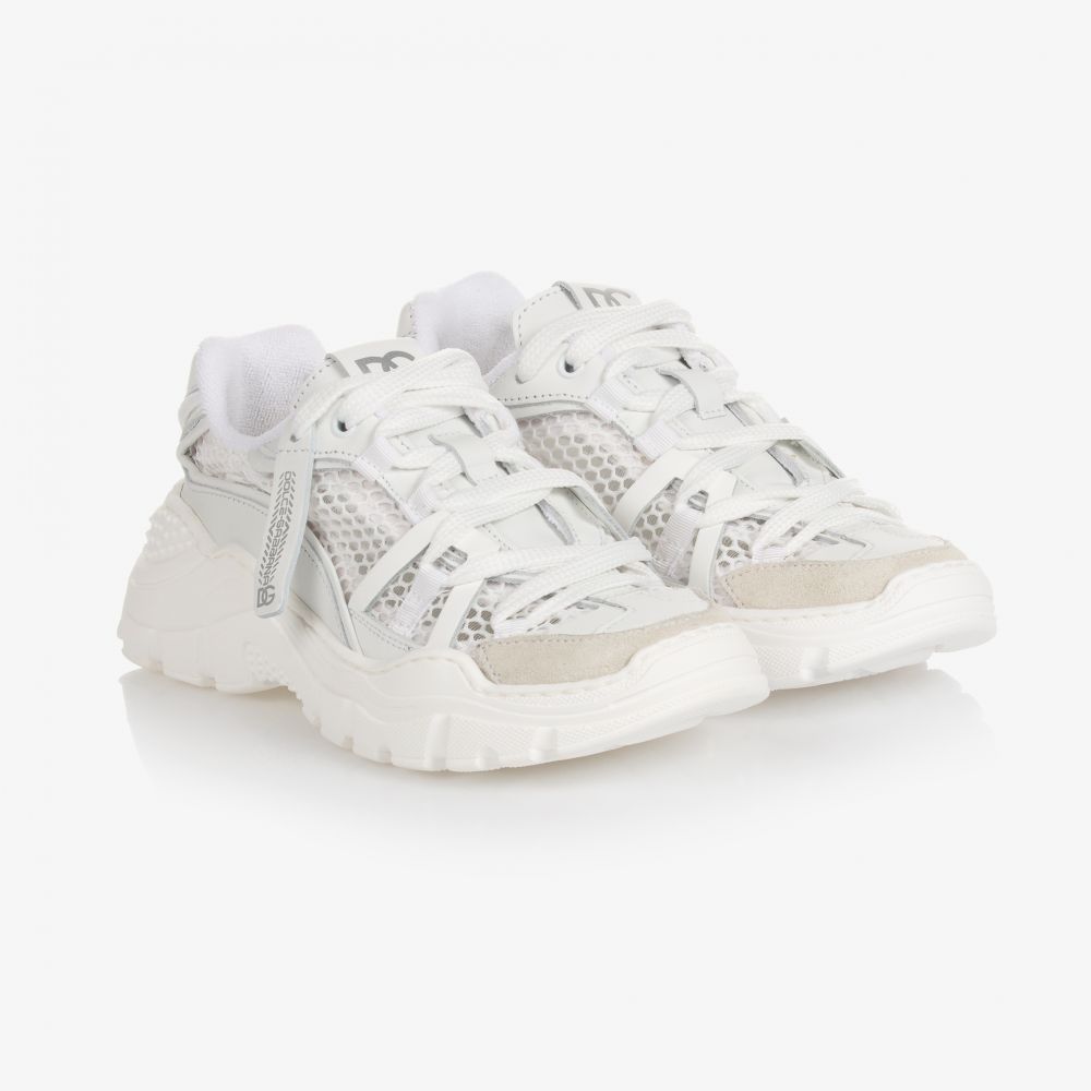 Dolce and shop gabbana trainers white