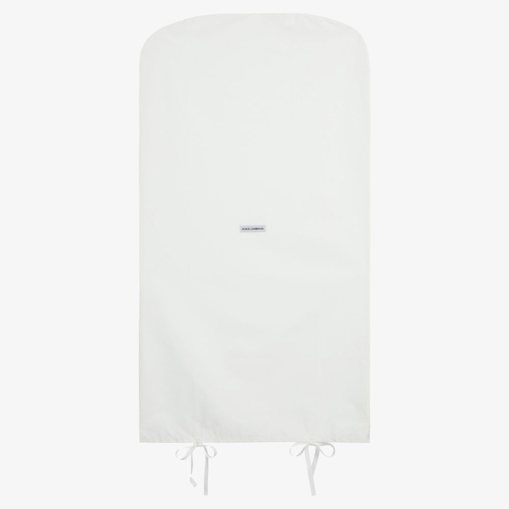 Dolce & Gabbana-Платье из шелка и шифона с принтом под зебру | Childrensalon Outlet