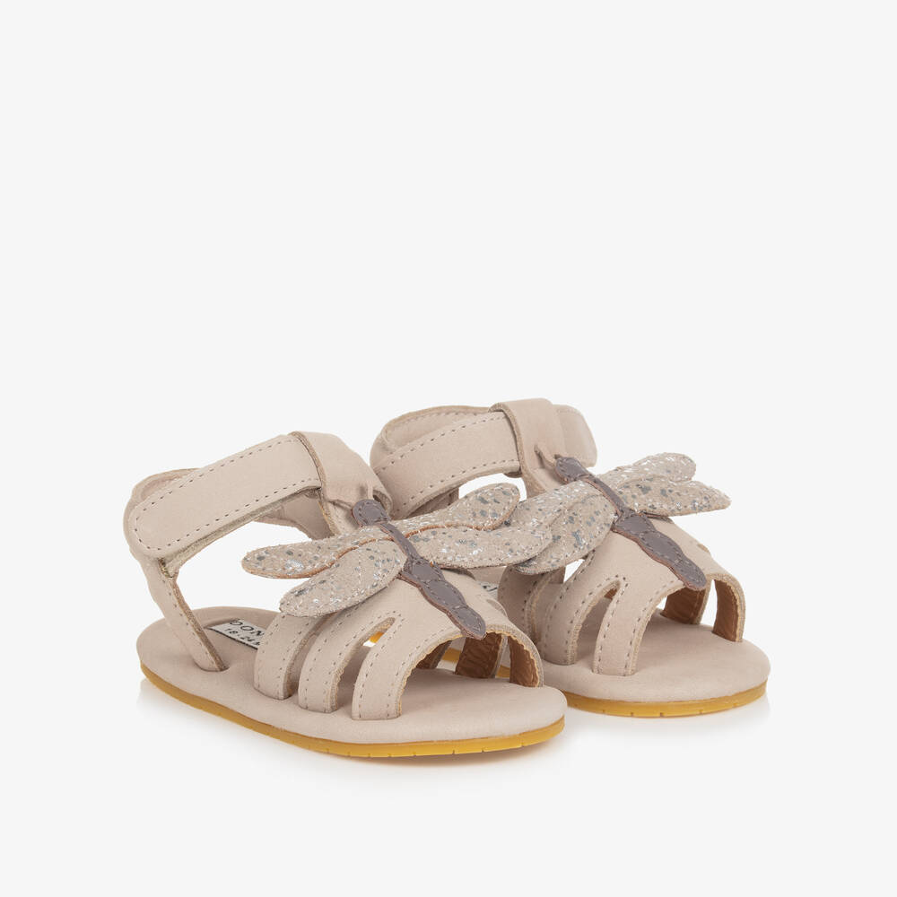 Leather sandals for baby girl deals