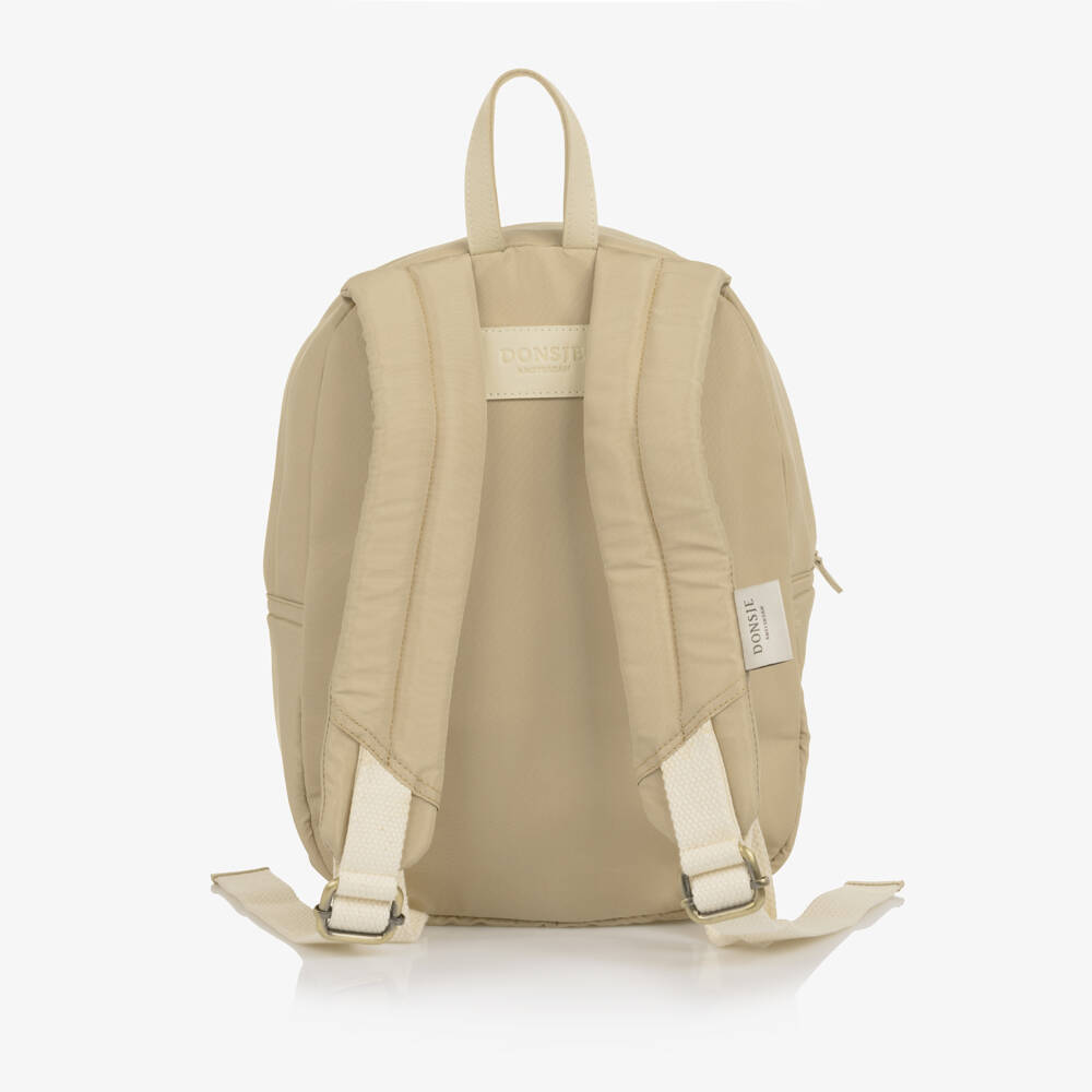 Donsje-Beige Lammy Backpack (30cm) | Childrensalon Outlet