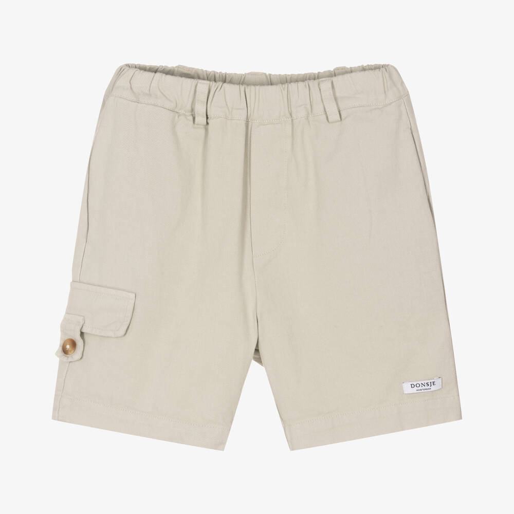 Donsje - Graue Shorts aus Biobaumwolle (J) | Childrensalon