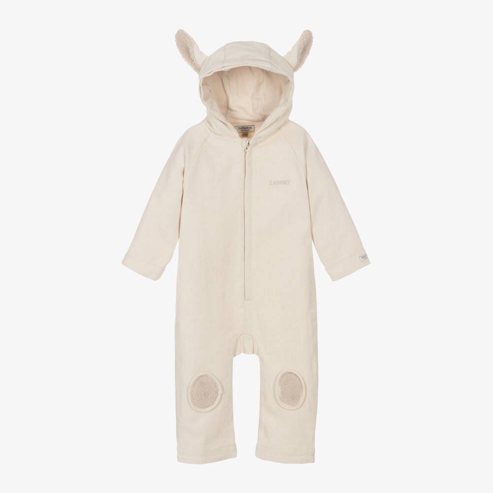 Donsje-أفرول شتوي قطن تويل لون عاجي للأطفال | Childrensalon Outlet