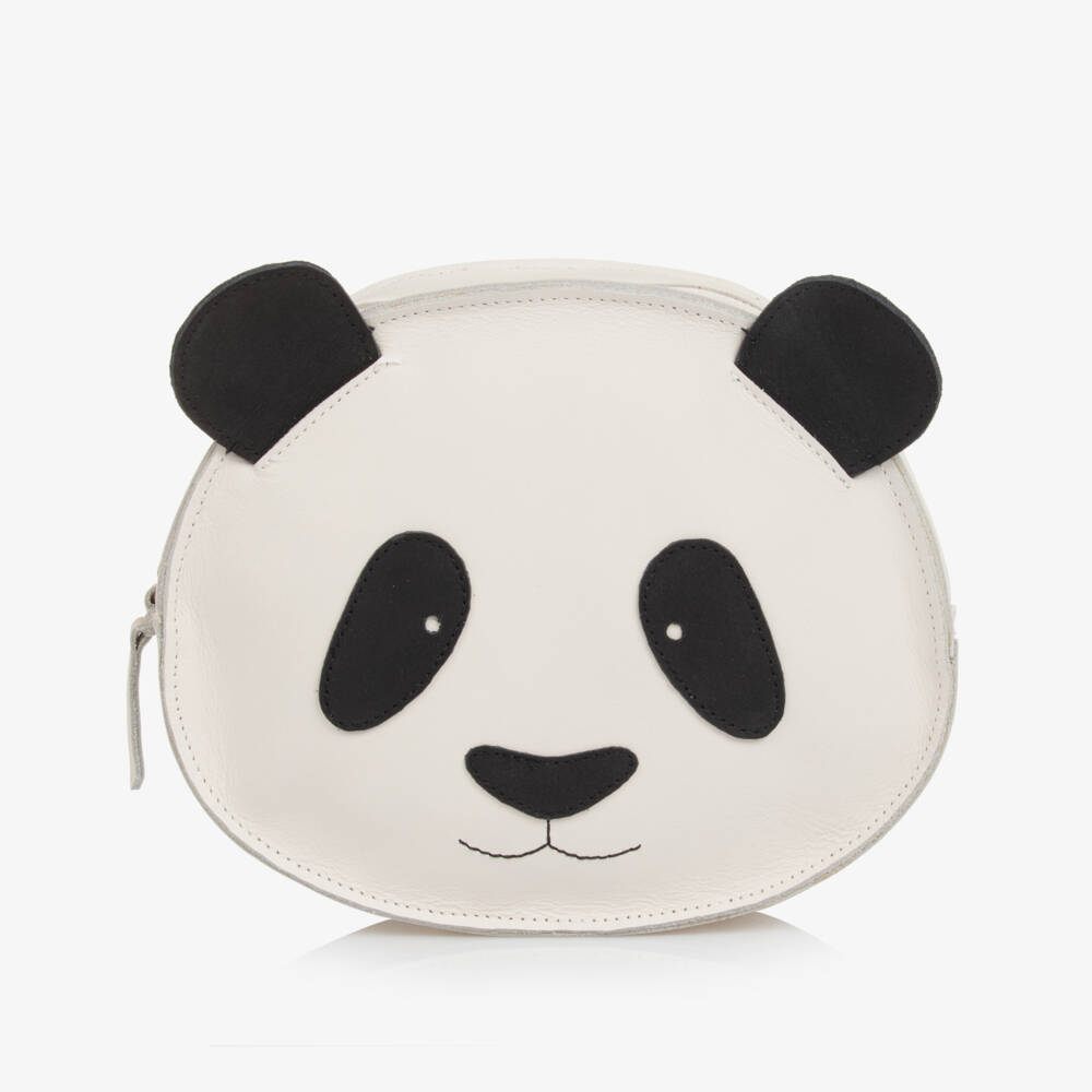 Donsje-Boys Soft Leather Panda Bag | Childrensalon Outlet