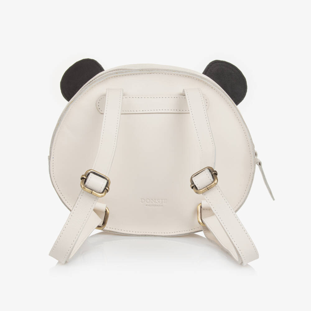 Donsje-Boys Soft Leather Panda Bag | Childrensalon Outlet