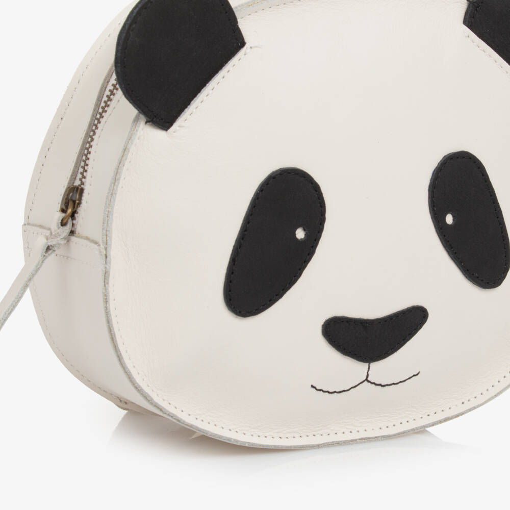 Donsje-Boys Soft Leather Panda Bag | Childrensalon Outlet