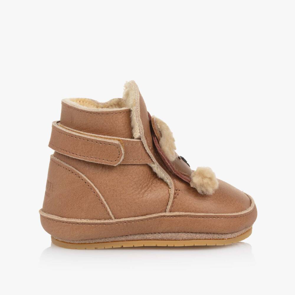 Donsje-Brown Christmas Bear Pre Walkers | Childrensalon Outlet
