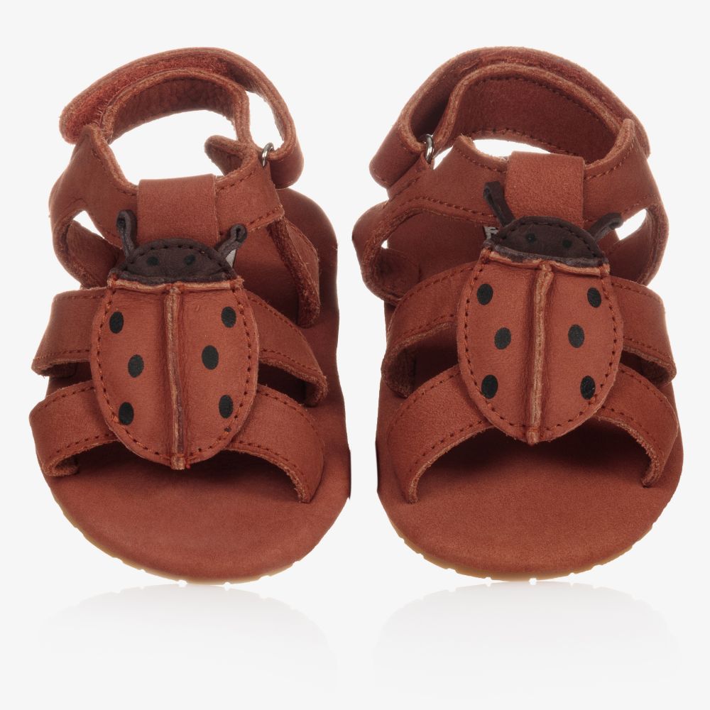 Donsje-Коричневые кожаные сандалии для малышей | Childrensalon Outlet