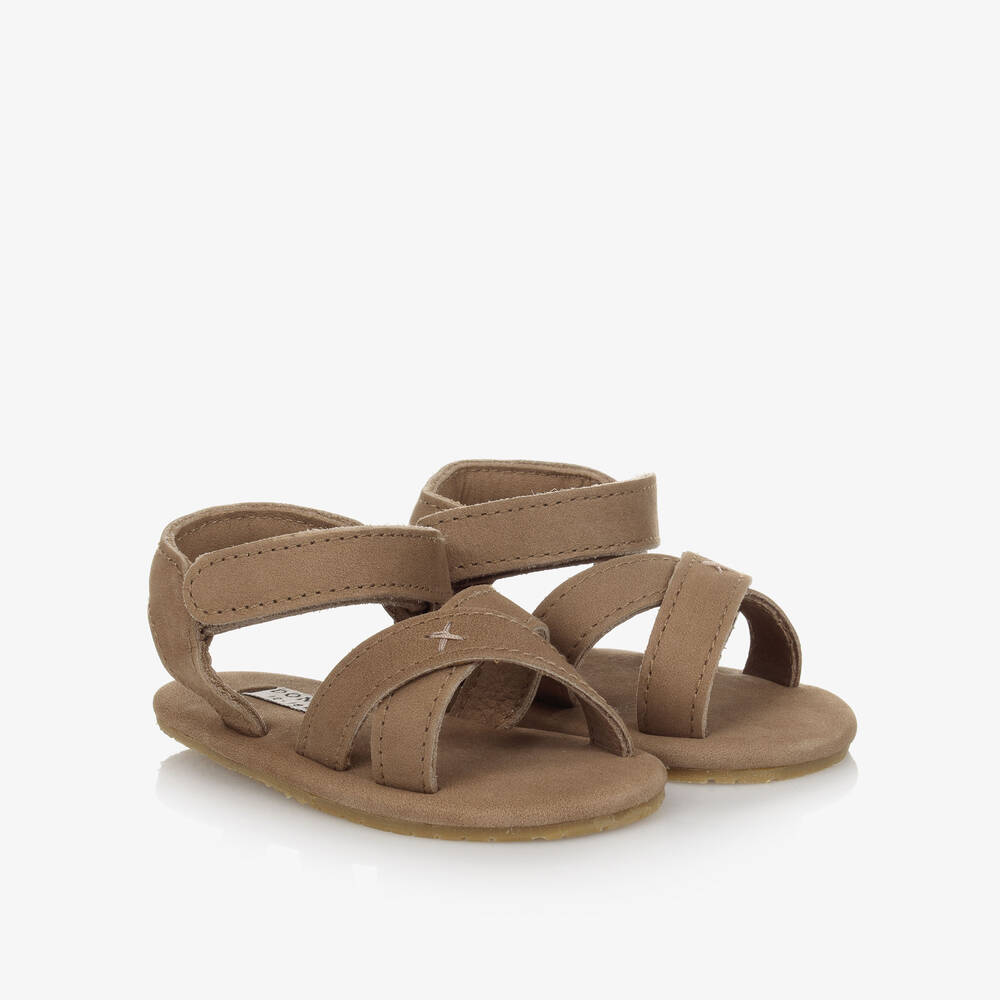 Leather sandals baby new arrivals
