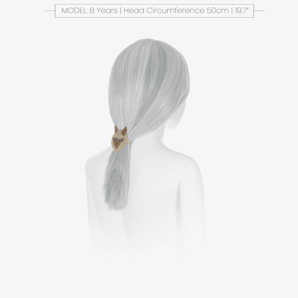 Donsje-Girls Fawn Alpaca Hair Band | Childrensalon Outlet