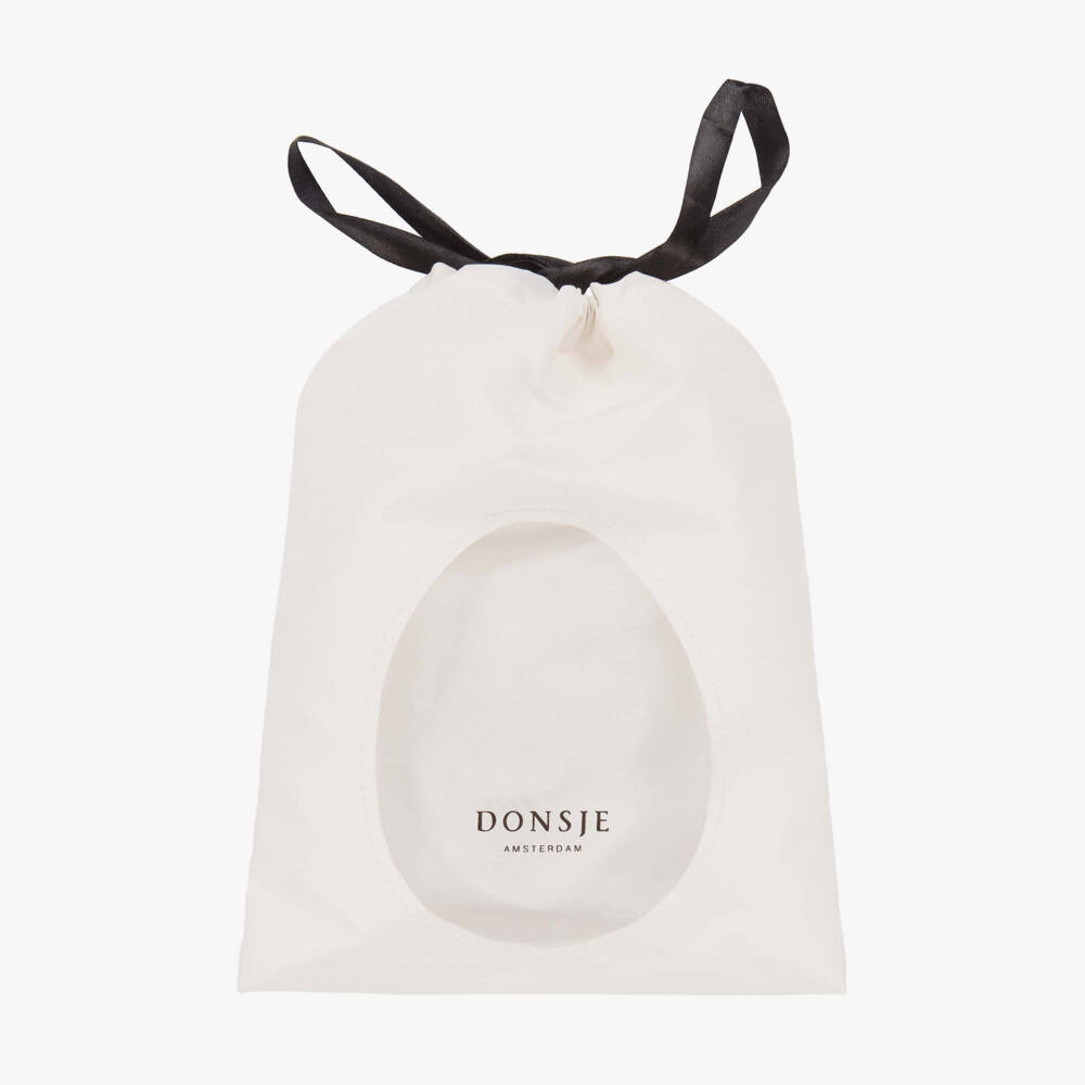 Donsje-Girls Off-White Leather Pre Walker Sandals | Childrensalon Outlet