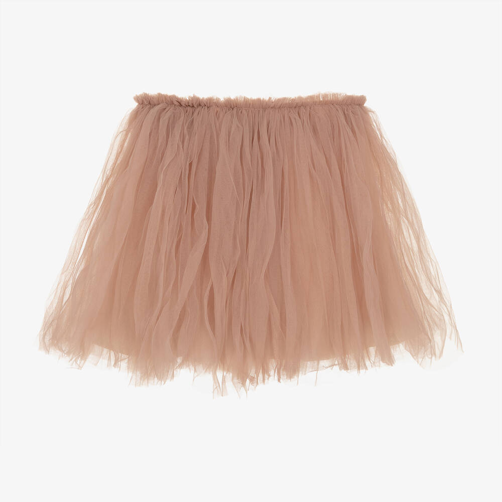 Donsje-Girls Pink Tulle Skirt | Childrensalon Outlet