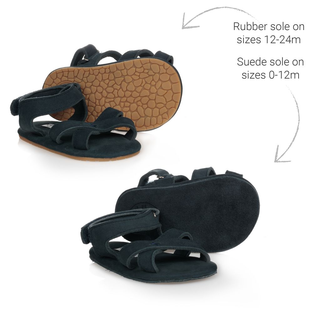 Baby navy sandals sales
