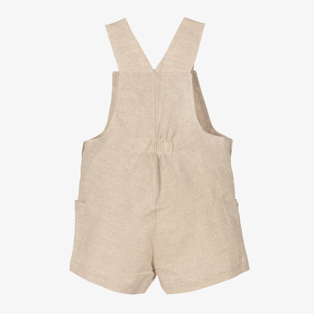 Boys linen dungarees sales