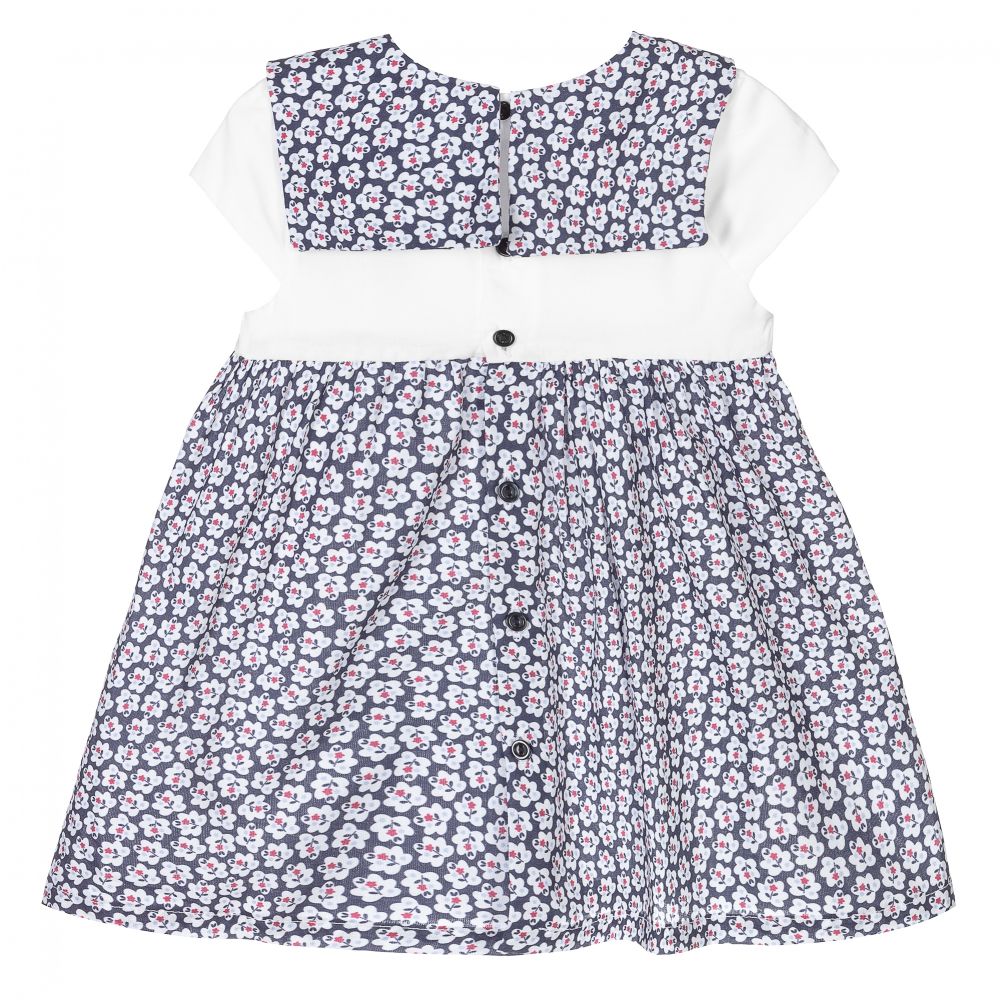 Dr. Kid-Baby Girls Blue Dress Set | Childrensalon Outlet