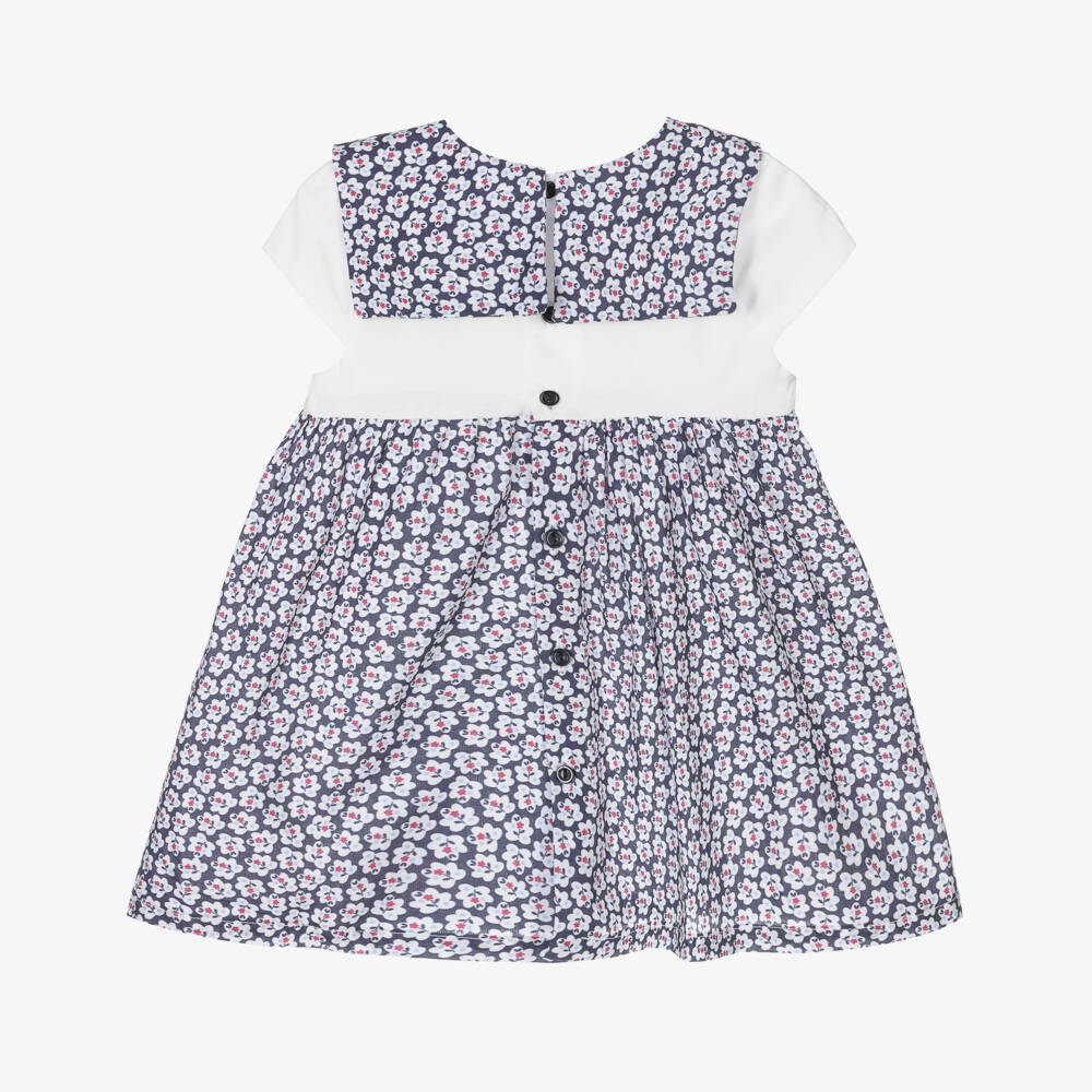 Dr. Kid-Baby Girls Blue Dress Set | Childrensalon Outlet