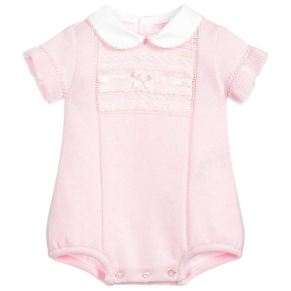 Dr. Kid-Baby Girls Cotton Knit Shortie | Childrensalon Outlet