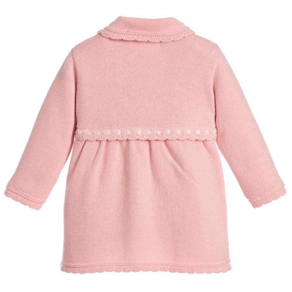 Dr. Kid-Baby Girls Knitted Wool Coat | Childrensalon Outlet