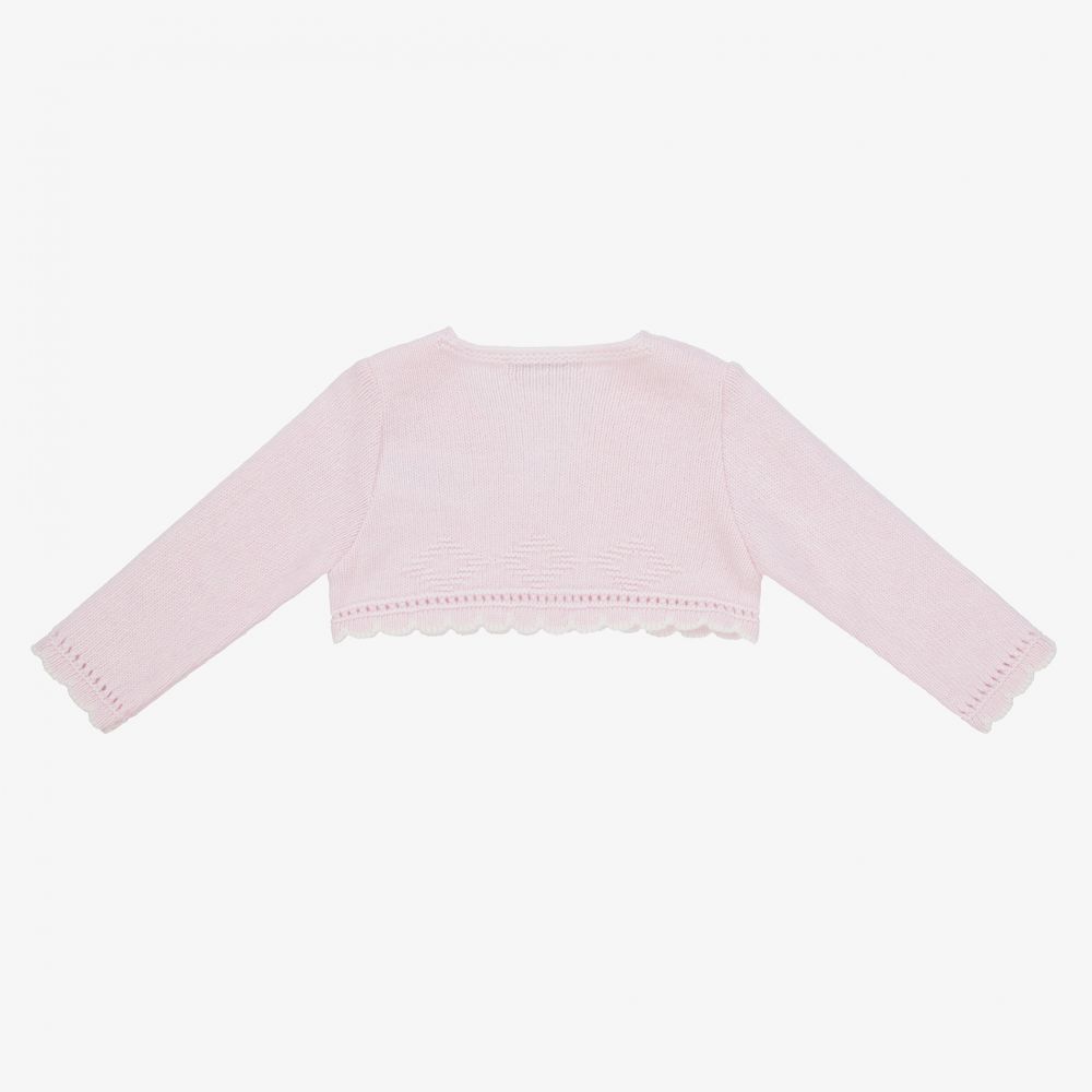 Dr. Kid Baby Girls Pink Bolero Cardigan