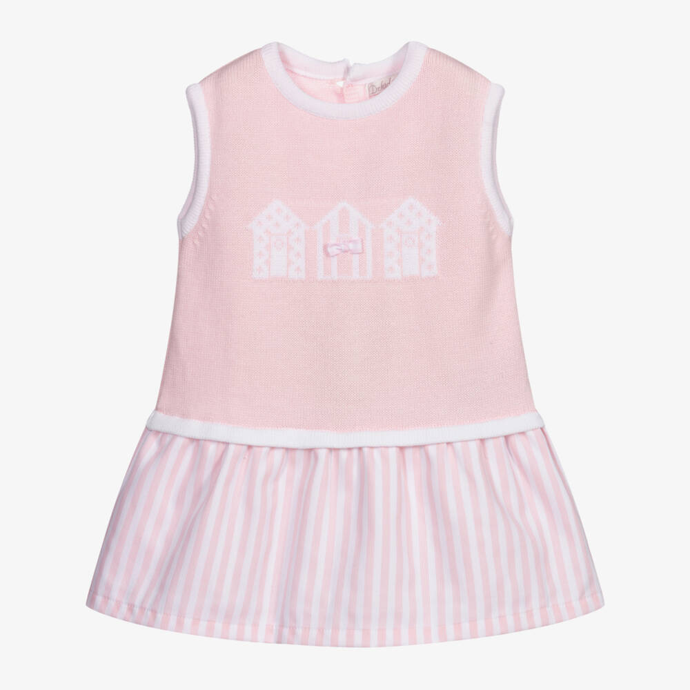 Dr. Kid-Baby Girls Pink Dress Set | Childrensalon Outlet