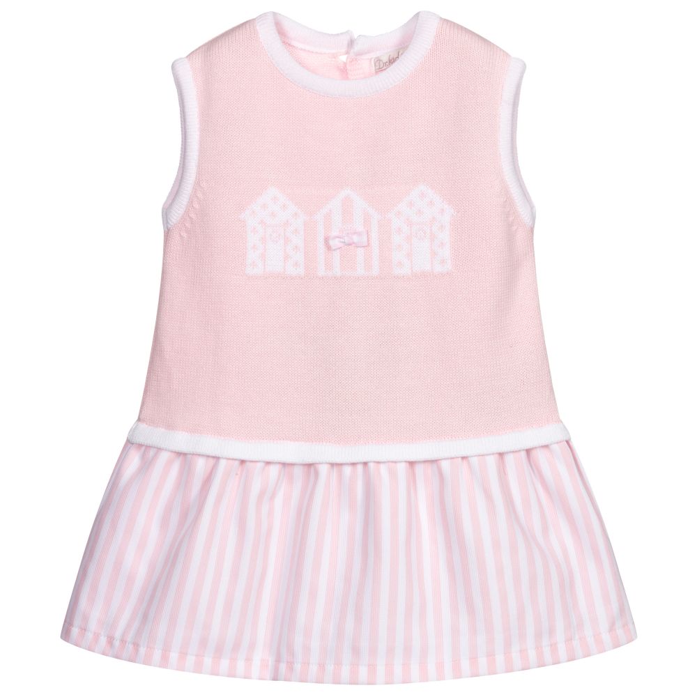 Dr. Kid - Baby Girls Pink Dress Set | Childrensalon
