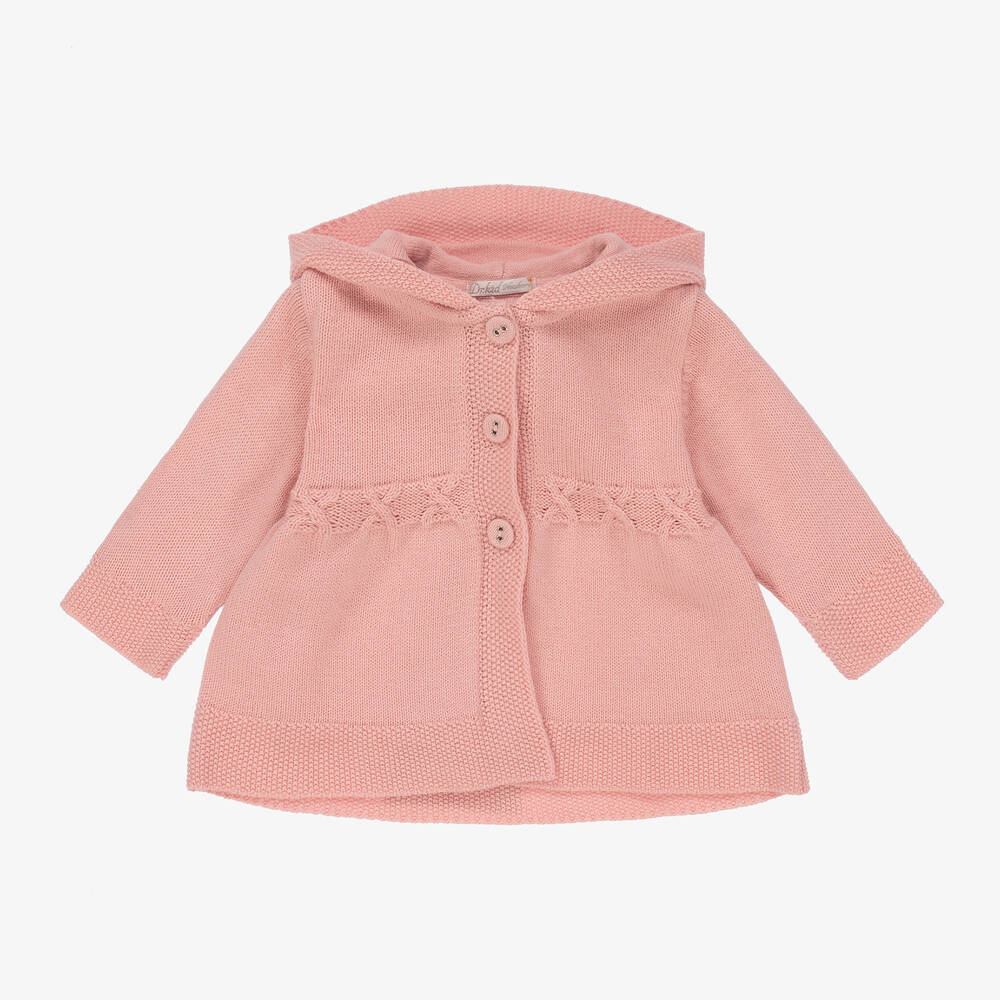 Baby girl knitted coat hot sale