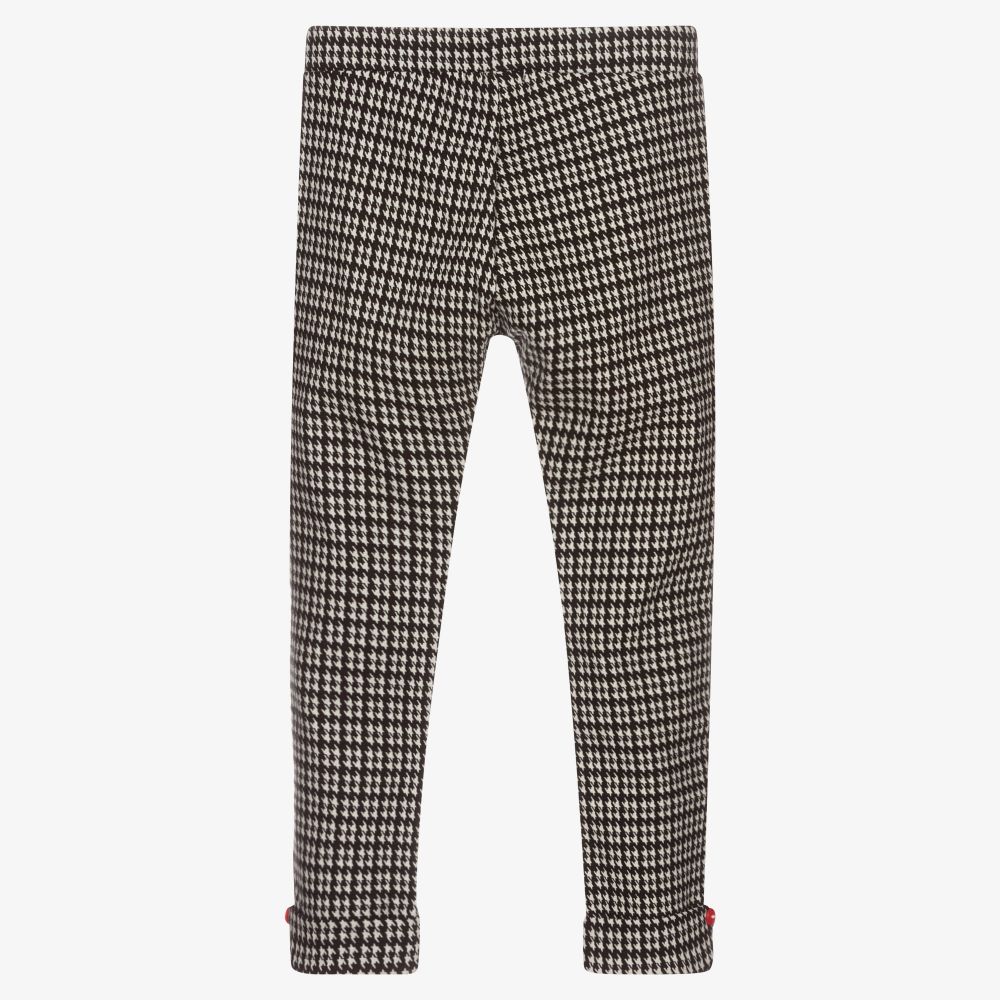 Black and white houndstooth leggings online
