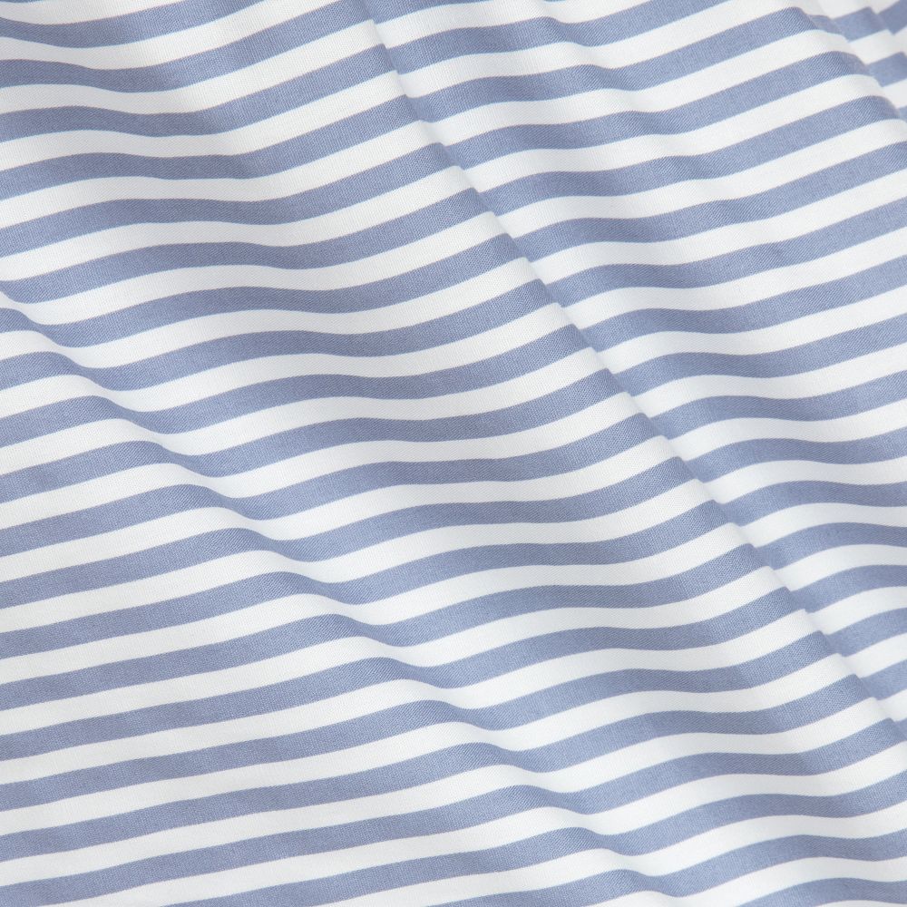 Dr. Kid-Blue Striped Cotton Blouse | Childrensalon Outlet