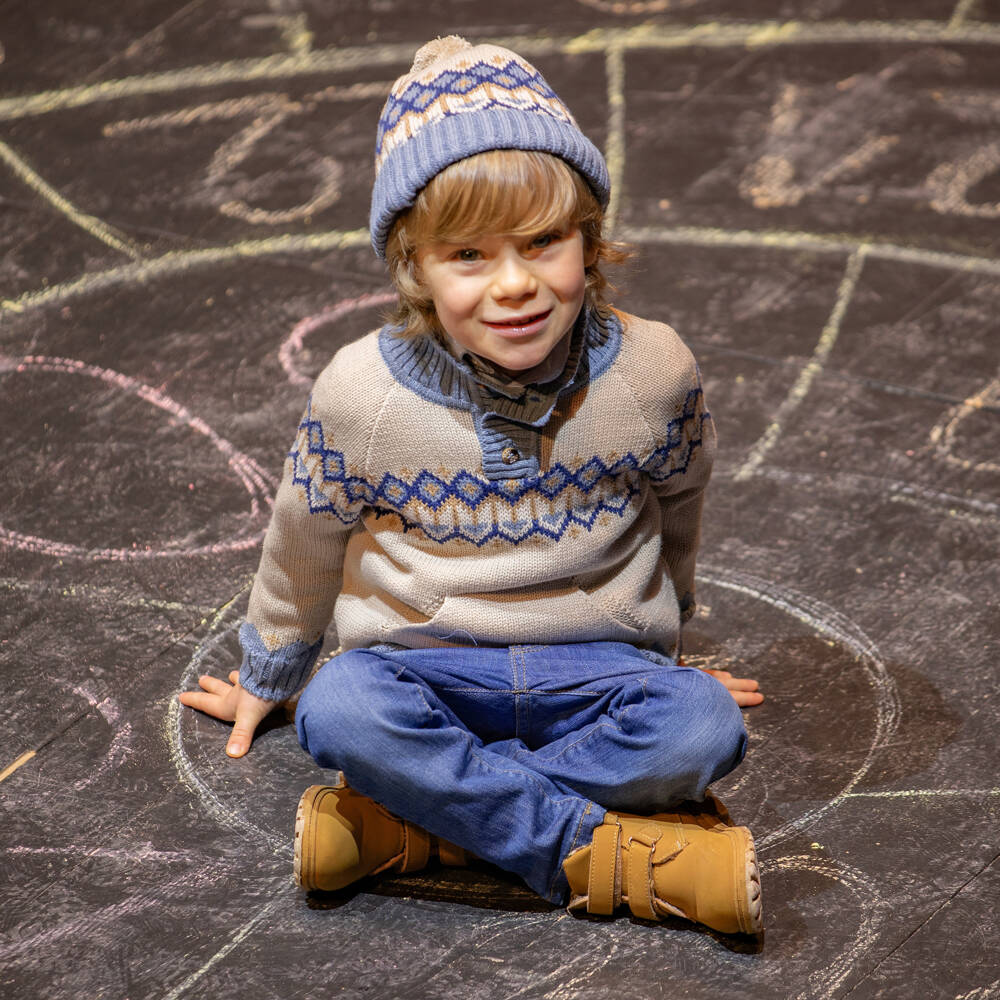 Dr. Kid-Boys Blue & Beige Knitwear Ensemble | Childrensalon Outlet