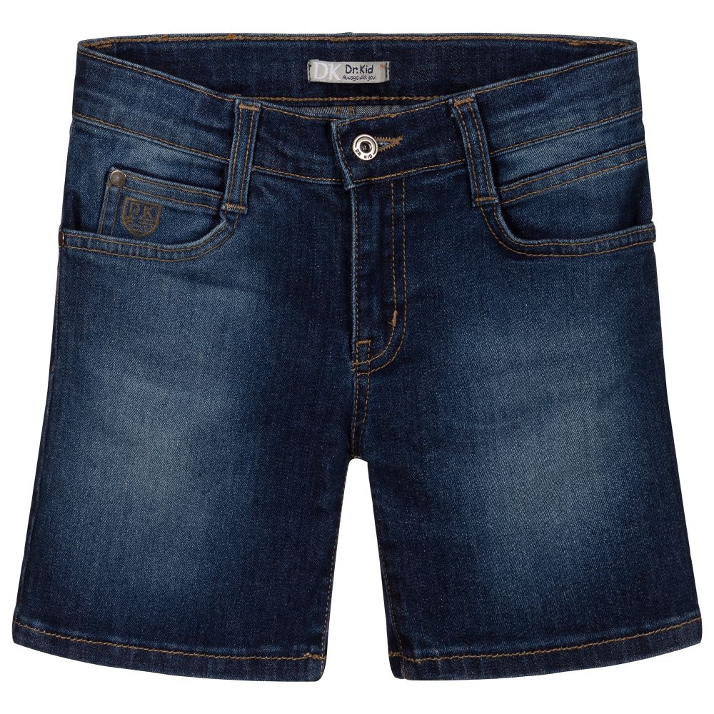 Dr. Kid - Boys Blue Denim Shorts | Childrensalon