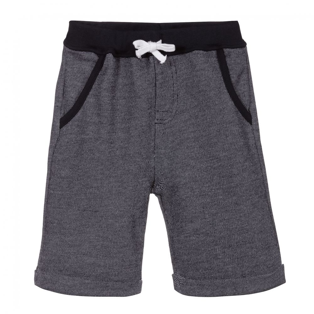 Dr. Kid - Boys Blue Jersey Shorts | Childrensalon