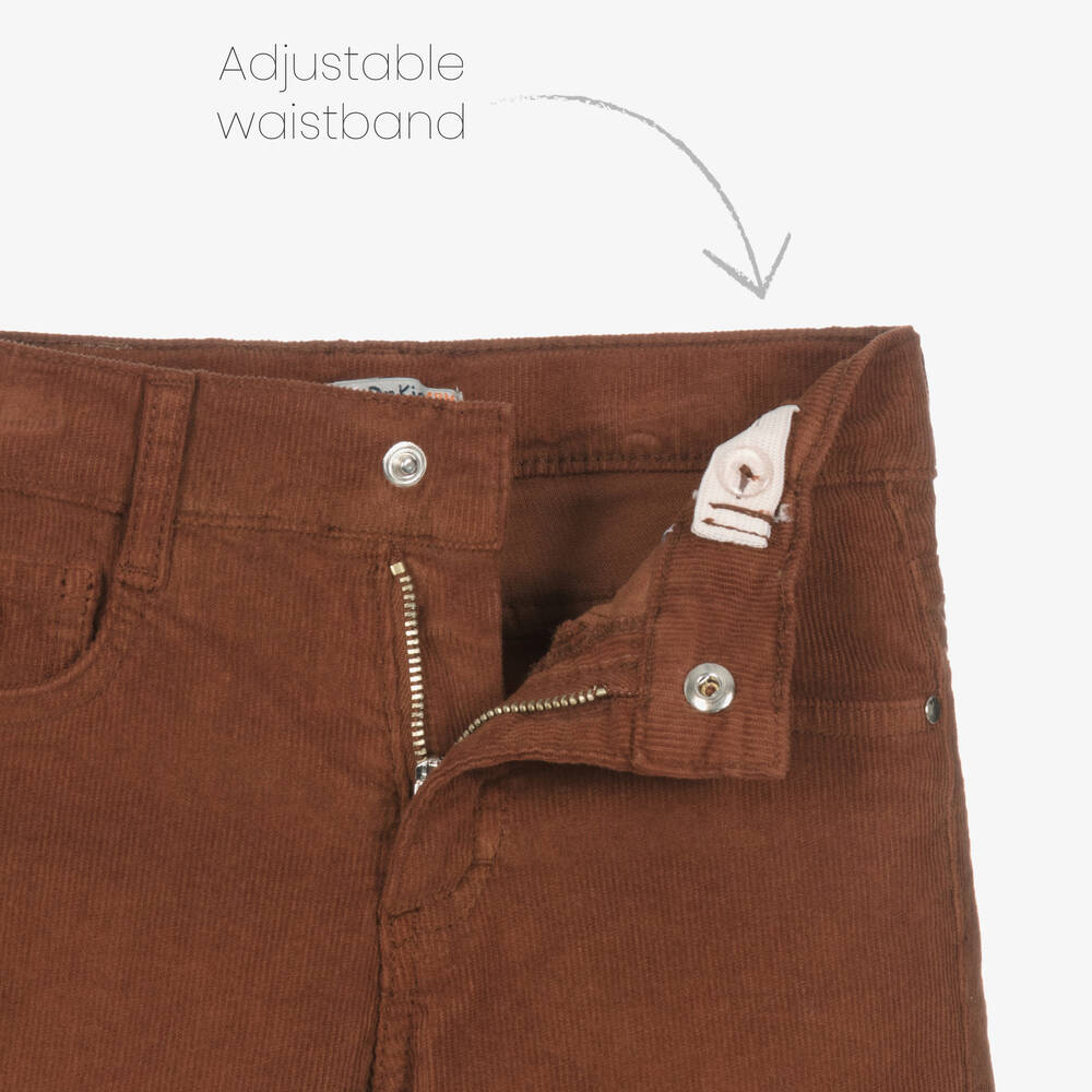 Pantalon deals marron garcon
