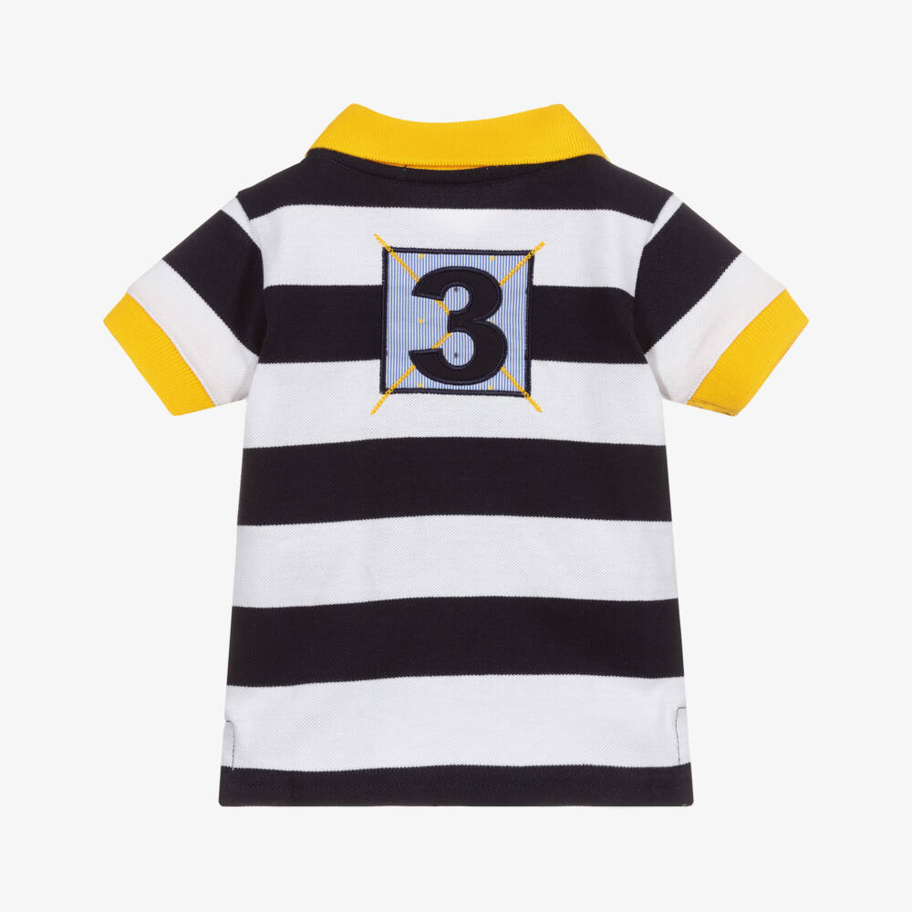 Dr. Kid-Boys Cotton Piqué Polo Shirt | Childrensalon Outlet