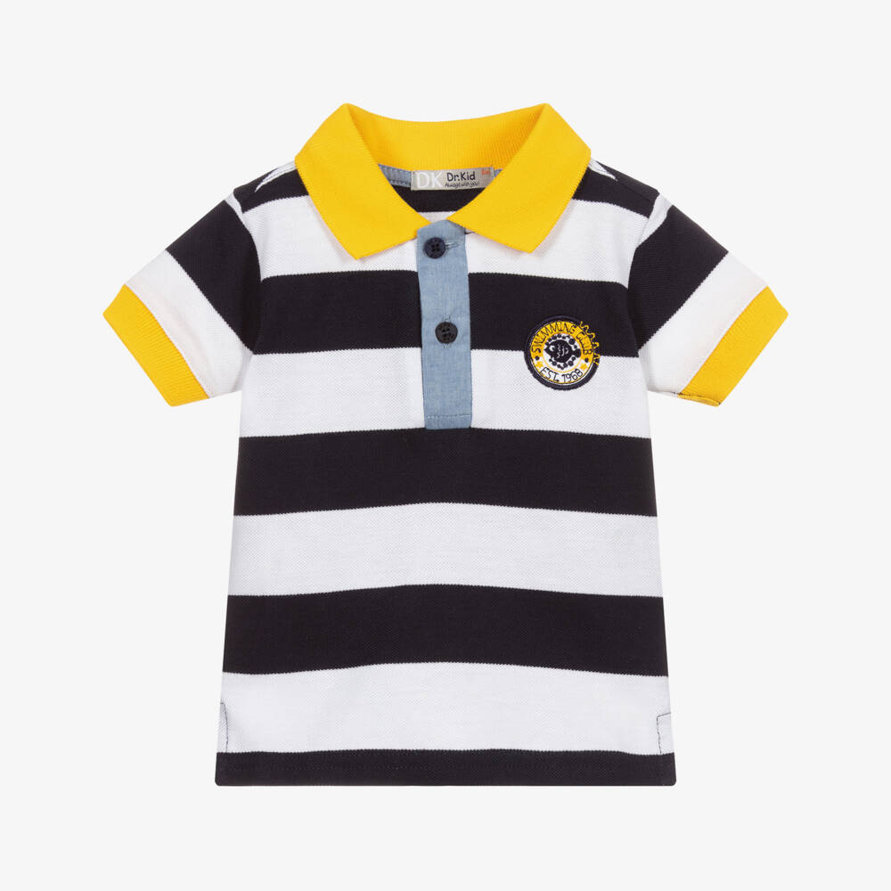 Dr. Kid-Boys Cotton Piqué Polo Shirt | Childrensalon Outlet
