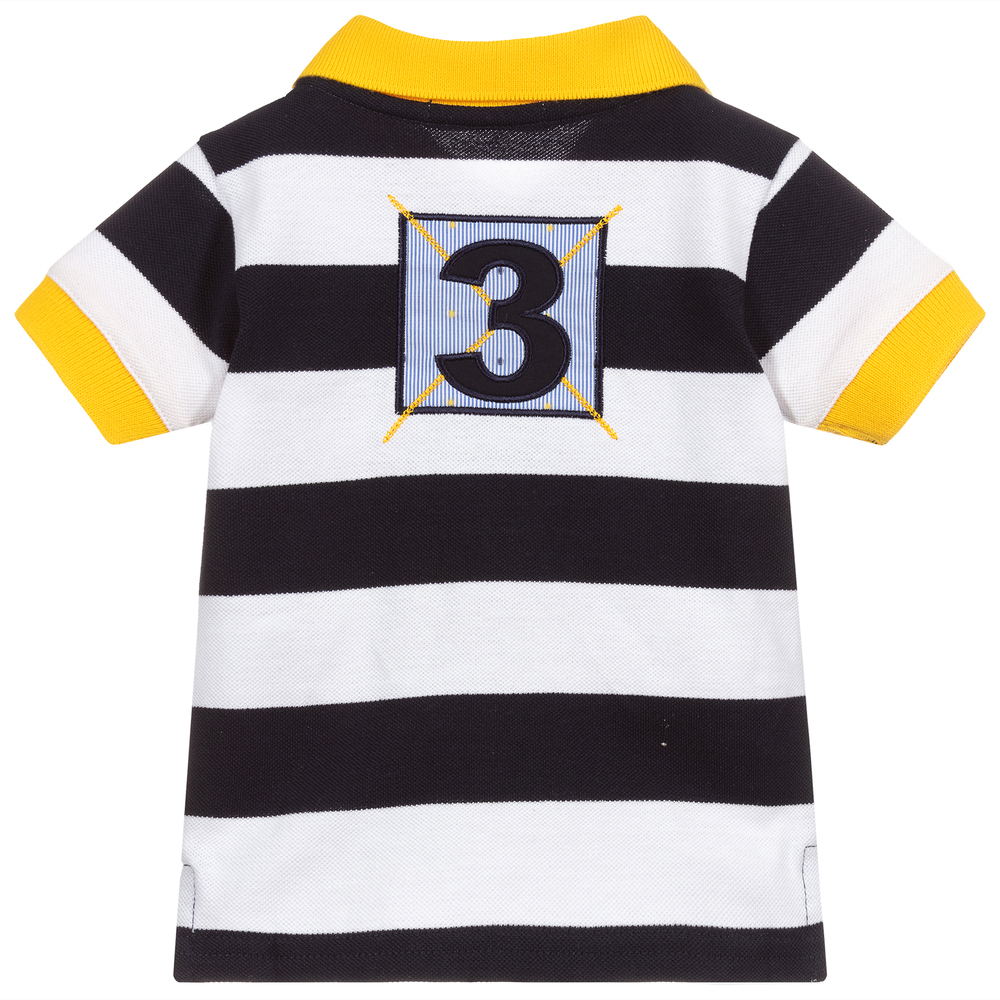Dr. Kid-Boys Cotton Piqué Polo Shirt | Childrensalon Outlet
