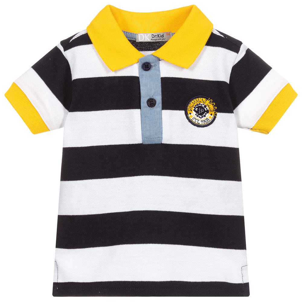 Dr. Kid - Boys Cotton Piqué Polo Shirt | Childrensalon