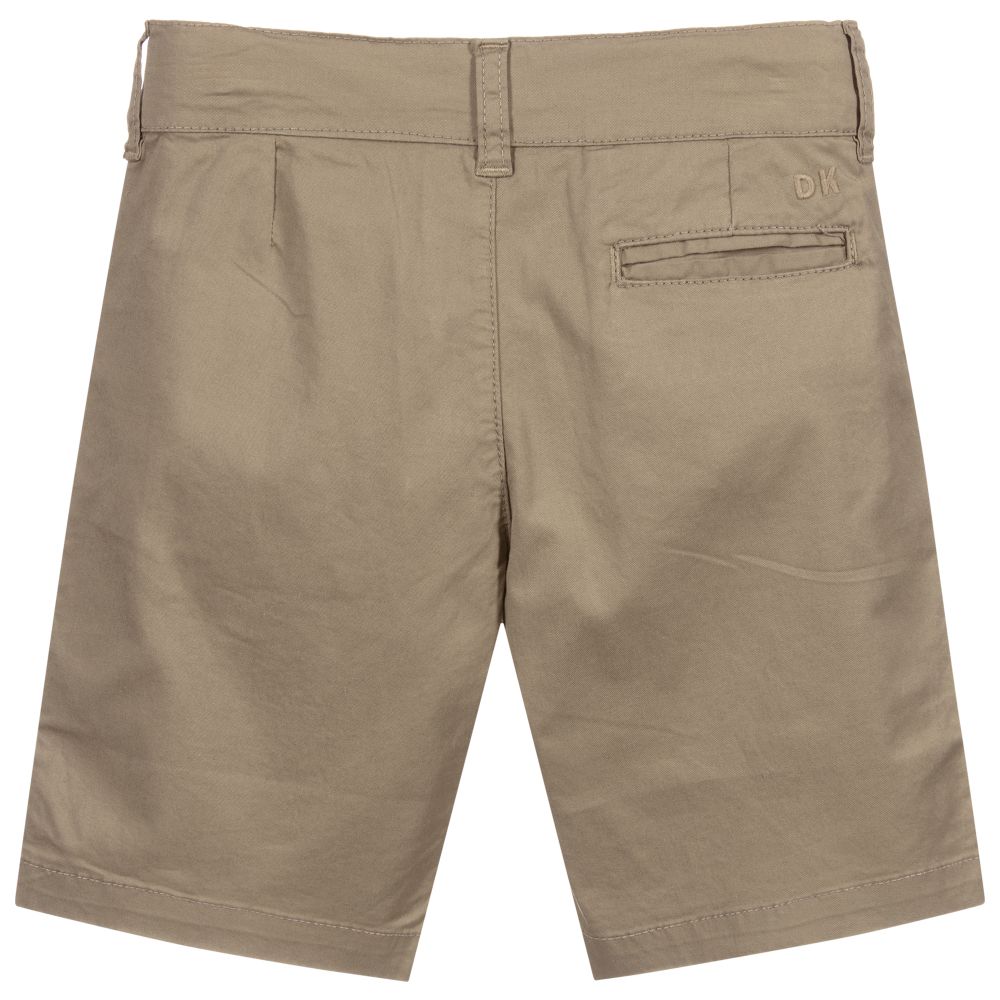 دكتور كيد-Boys Green Cotton Shorts | Childrensalon Outlet