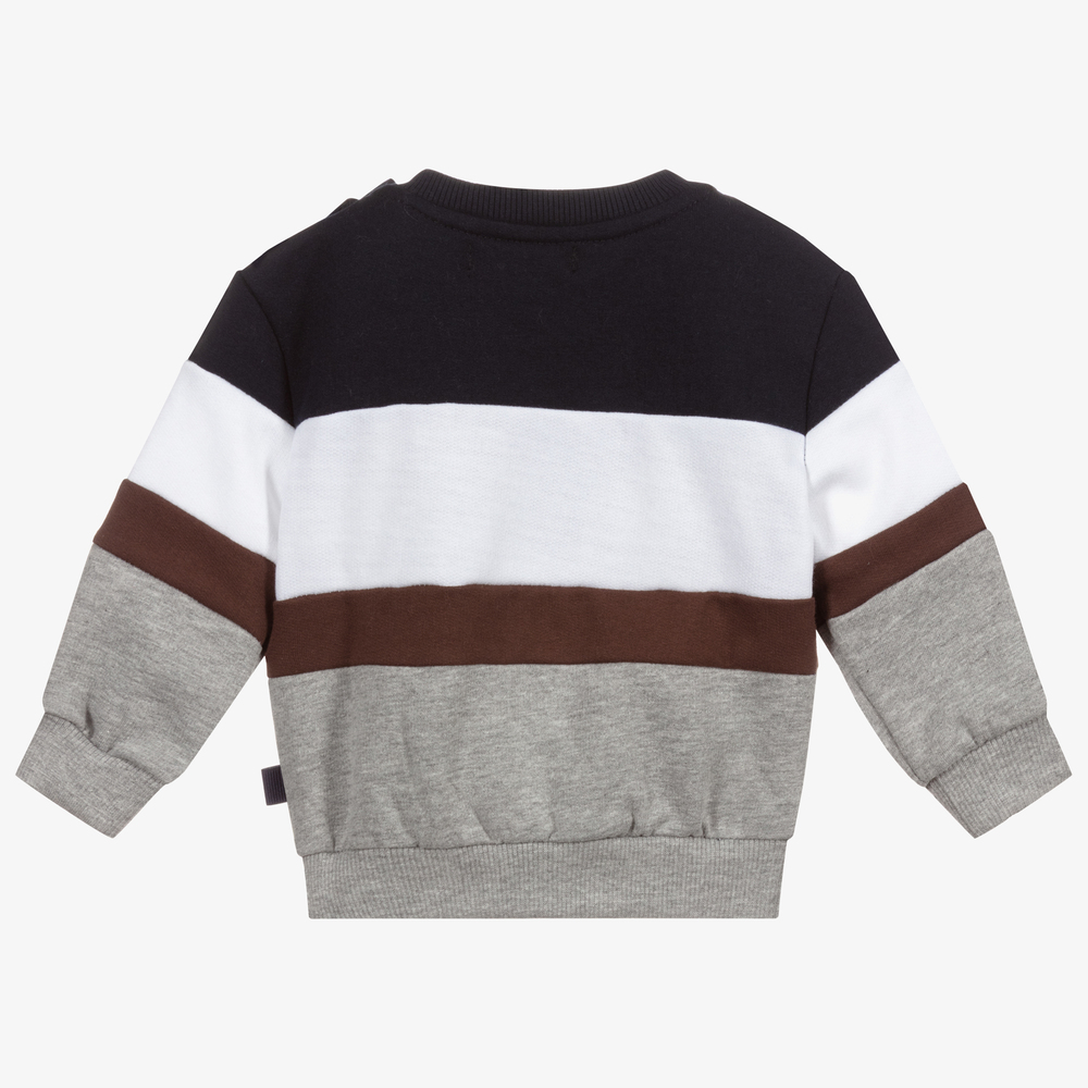 Dr. Kid-Серо-синий свитшот для мальчиков | Childrensalon Outlet