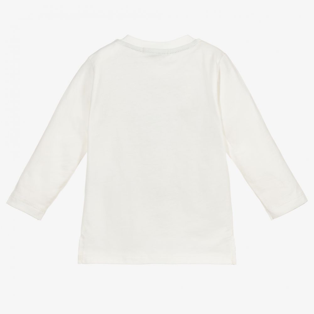 Dr. Kid-Boys Ivory Cotton Top | Childrensalon Outlet