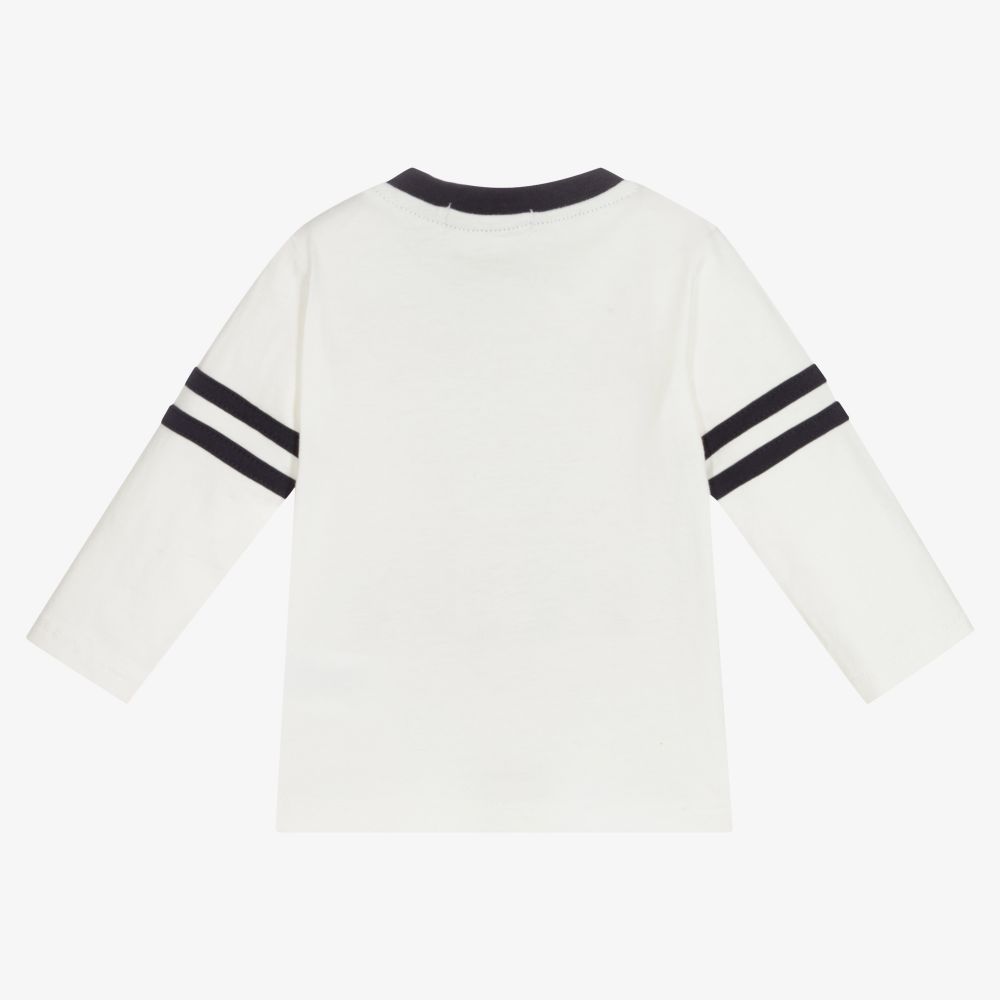 Dr. Kid-Boys Ivory Cotton Top | Childrensalon Outlet